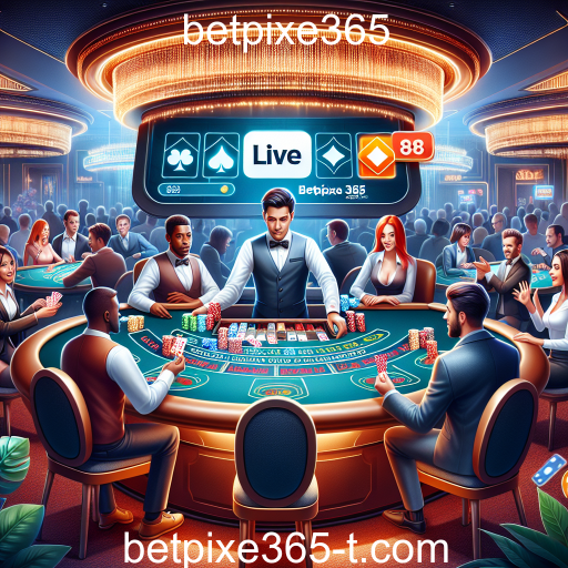 Descubra a Experiência dos Jogos Ao Vivo no Betpixe365
